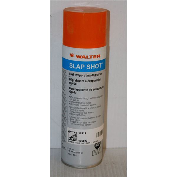 CAN OF WALTER SLAP SHOT FAST EVAPORTING DEGREASER