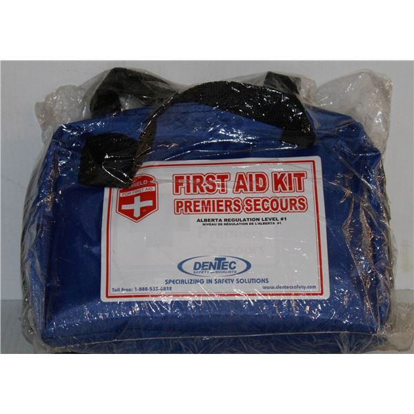 NEW DENTEC LEVEL 1 CANVAS FIRST AID KIT