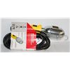 Image 1 : NEW PRIME WORK LIGHT WITH BULB GUARD & HOOK, 25FT