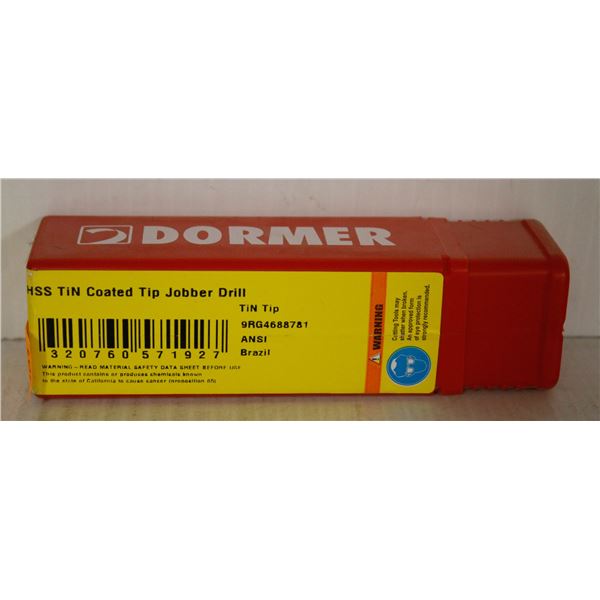 LOT OF  DORMER JOBBER DRILL BITS 13/32"