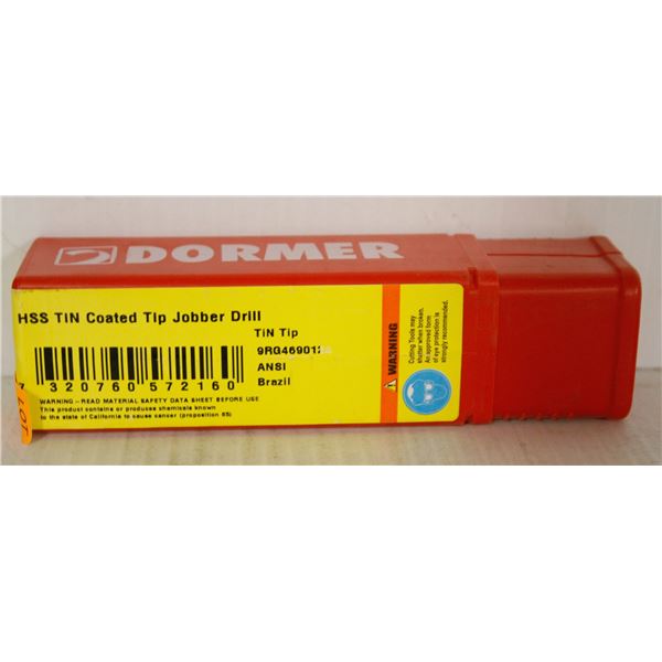 LOT OF 5 DORMER JOBBER DRILL BITS 7/16"