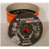 Image 1 : LOT OF APPROX 20 WALTER PIPEFITTER CUTOFF WHEELS 6" X 3/32" X 7/8"