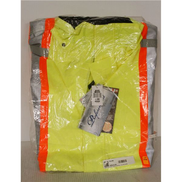 NEW SCOTCHLITE WATERPROOF HI-VIS WORK JACKET 3XL