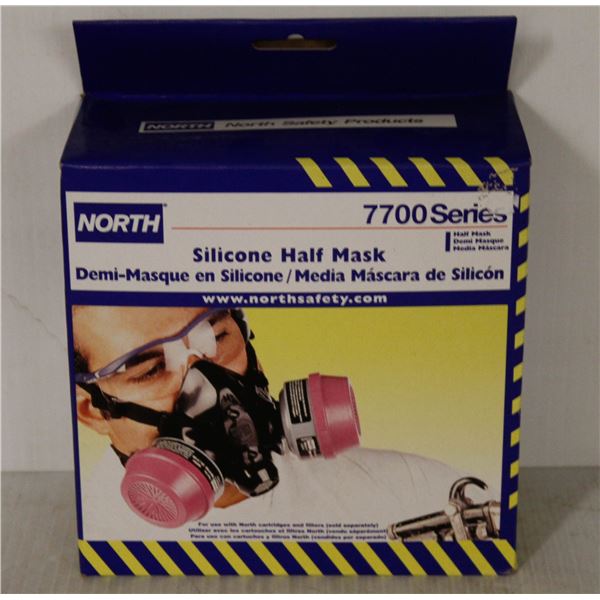NORTH 7700 SERIES SILICONE HALF MASK