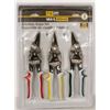 Image 1 : NEW FIX-IT 3PC AVIATION SNIPS SET