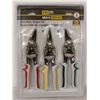 Image 1 : NEW FIX-IT 3PC AVIATION SNIPS SET
