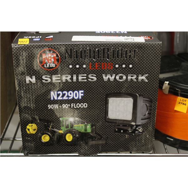 NEW NIGHTRIDER N SERIES LED WORK LIGHT