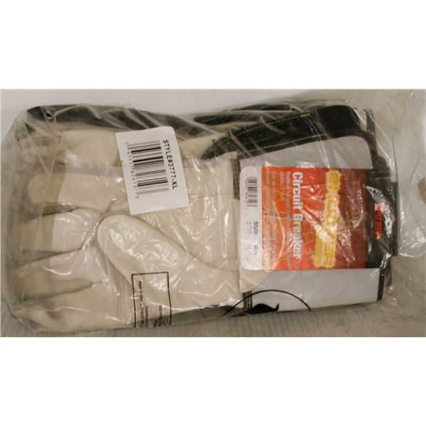 6 PAIR OF WATSON SHOCKER SERIES CIRCUIT BREAKER GAUNTLET GLOVES - SIZE XL