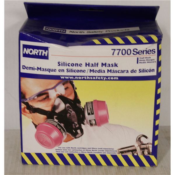 NORTH 7700 SERIES SILICONE HALF MASK