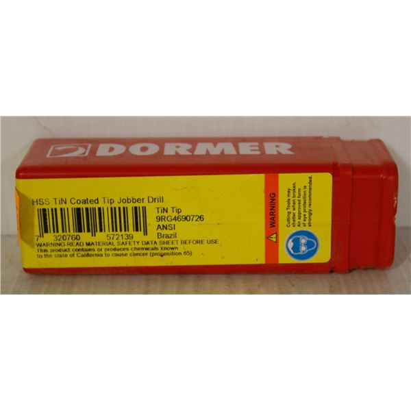 LOT OF 10 DORMER 5/16" JOBBER DRILL BITS