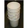 Image 1 : STACK OF FOUR 5 GALLON PAILS