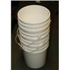 Image 1 : STACK OF FOUR 5 GALLON PAILS