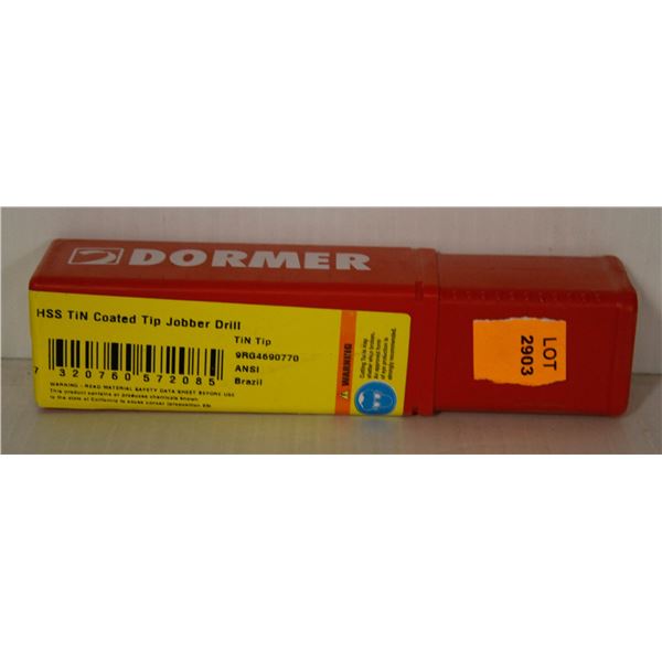 LOT OF 5 DORMER 31/64" JOBBER DRILL BITS