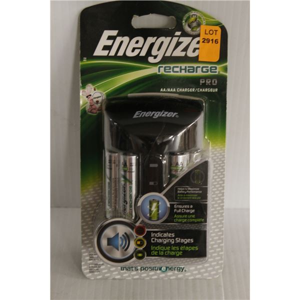 NEW ENERGIZER RECHARGE PRO AA/AAA CHARGER