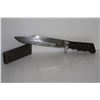 Image 1 : STAINLESS HUNTING KNIFE 9-1/2 INCH BLADE WITH SHARPENING STONE