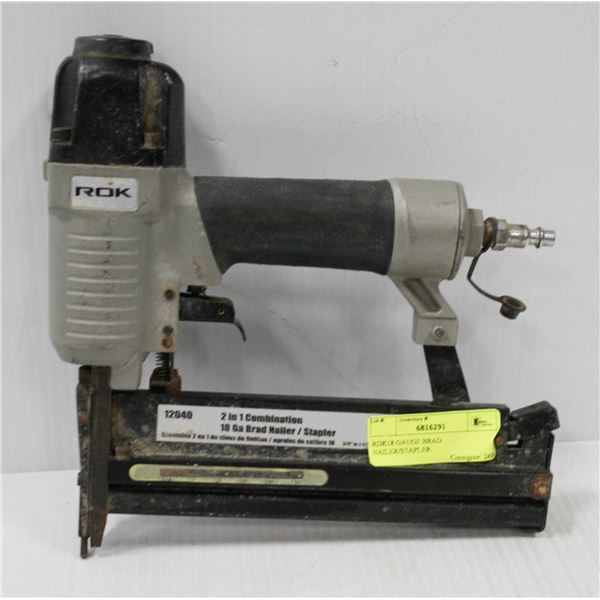 RDK18 GAUGE BRAD NAILER/STAPLER