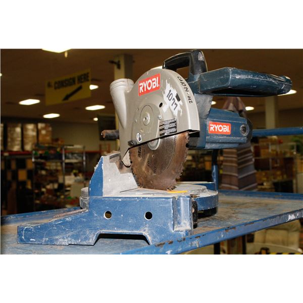 RYOBI 10" MITRE SAW