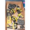 Image 1 : 2 DEWALT DRILLS 1 RECIPROCATING SAW 3 BATTERIES