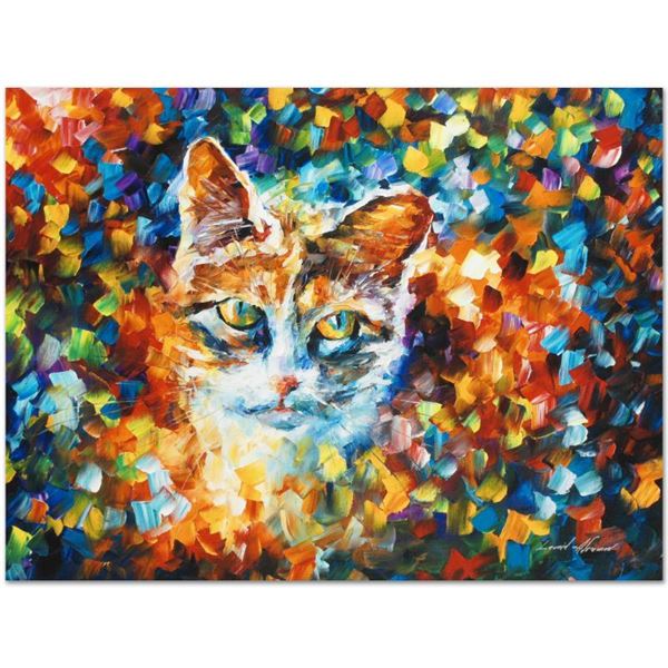 Leonid Afremov (1955-2019) "Bright Eyes" Limited Edition Giclee on Canvas, Numbe