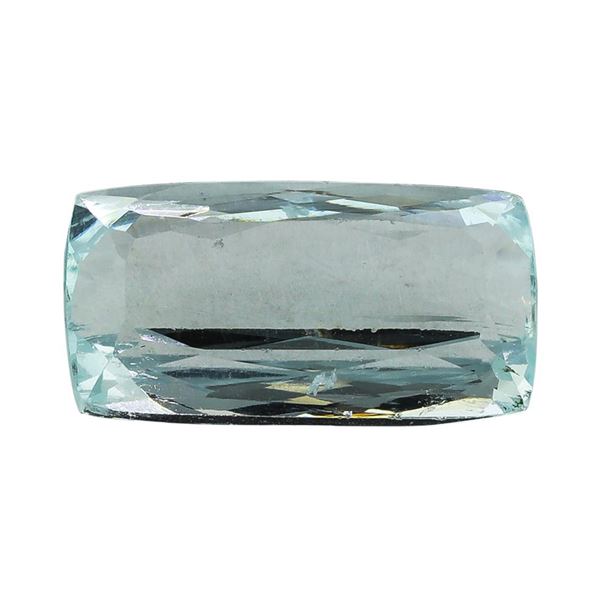 6.49 ct.Natural Cushion Cut Aquamarine