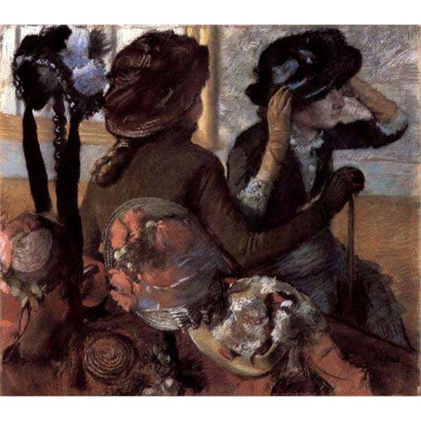 Edgar Degas - The Milliner #1