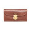 Image 1 : Louis Vuitton Brown Mahina Monogram Leather Amelia Wallet