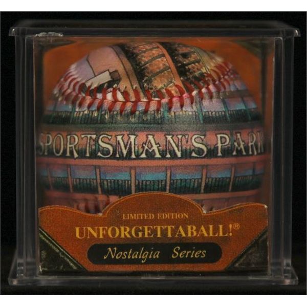 Unforgettaball! "Sportsman's Park" Nostalgia Series Collectable Baseball