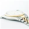 Image 2 : Rolex Mens 2 Tone Mother Of Pearl Roman Datejust Wristwatch