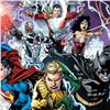 Image 2 : DC Comics, "Justice League #15" Numbered Limited Edition Giclee on Canvas by Iva