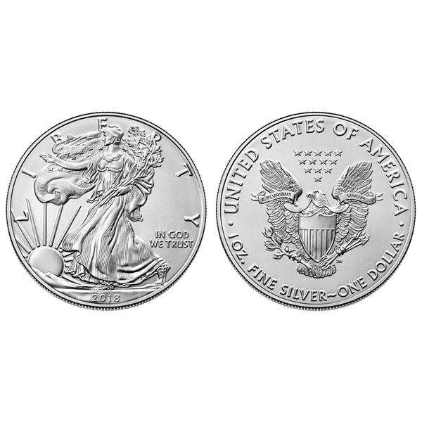 2018 American Silver Eagle .999 Fine Silver Dollar Coin