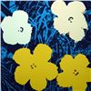 Image 1 : Andy Warhol "Flowers 11.72" Silk Screen Print from Sunday B Morning.