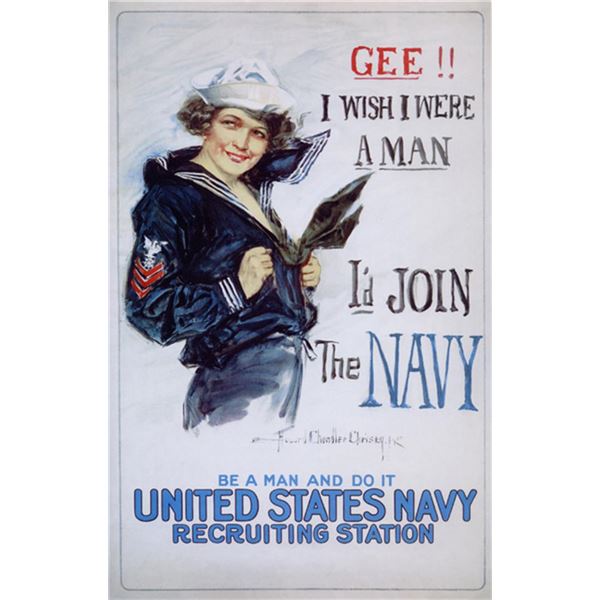 Howard Christy - US Navy Woman