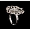 Image 4 : 14KT White Gold 1.70 ctw Diamond Ring