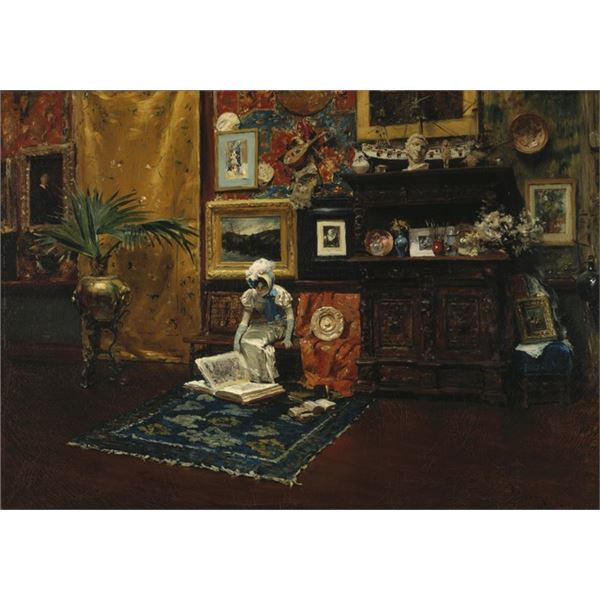 William Merritt Chase - Studio Interior