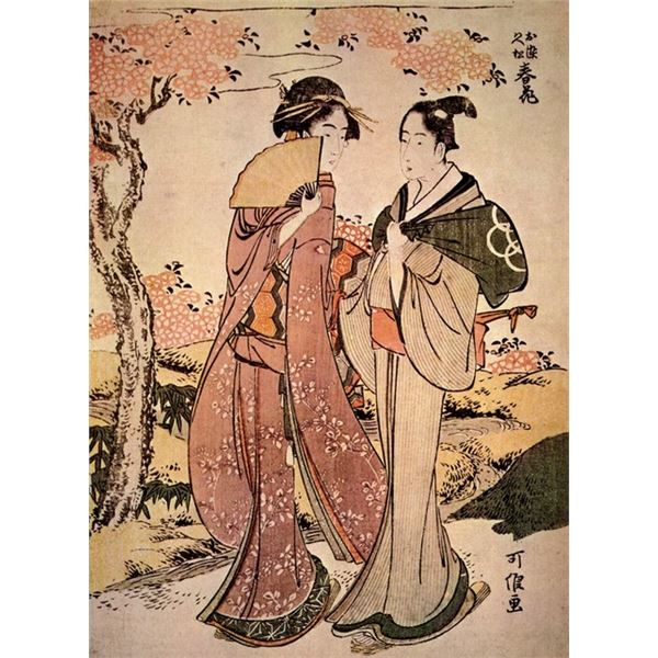 Hokusai - Two Women