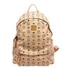 Image 1 : MCM Cream Visetos Coated Canvas GM Backpack