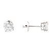 Image 2 : 2.11 ctw Diamond Earrings - 14KT White Gold