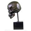 Image 2 : Skeleton Skull Bronze Sculpture