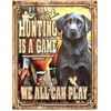 Image 1 : Hunting Dog Game Room, Pub Bar, Man Cave Metal Sign