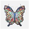 Image 2 : Butterfly Stained Glass Hanging Panel