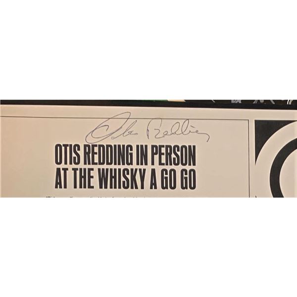 Signed Otis Redding In Person At The Whiskey A Go Go Album Cover