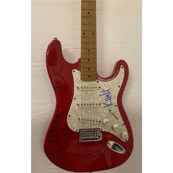 Signed Nirvana Guitar