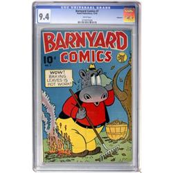 Barnyard Comics #7 Vancouver pedigree (Nedor