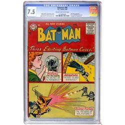 Batman #98 (DC, 1956) CGC VF- 7.5 c/ow