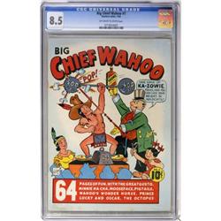 Big Chief Wahoo #1 (Eastern Color, 1943) CGC VF+