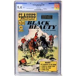 Classics Illustrated #60 Black Beauty Original