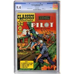 Classics Illustrated #70 The Pilot Original