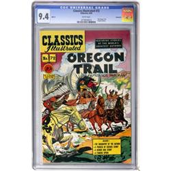 Classics Illustrated #72 The Oregon Trail First