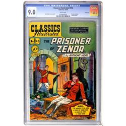 Classics Illustrated #76 The Prisoner of Zenda