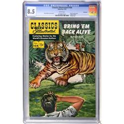 Classics Illustrated #104 Bring 'Em Back Alive